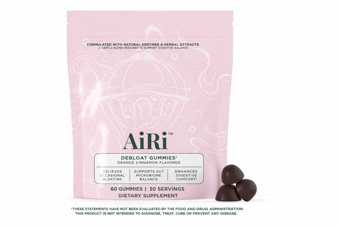 Daily Enzyme Debloat Support Gummies For Women